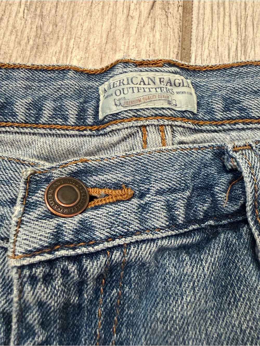 Vintage American Eagle Favorite Flare Light Wash Jeans Y2K